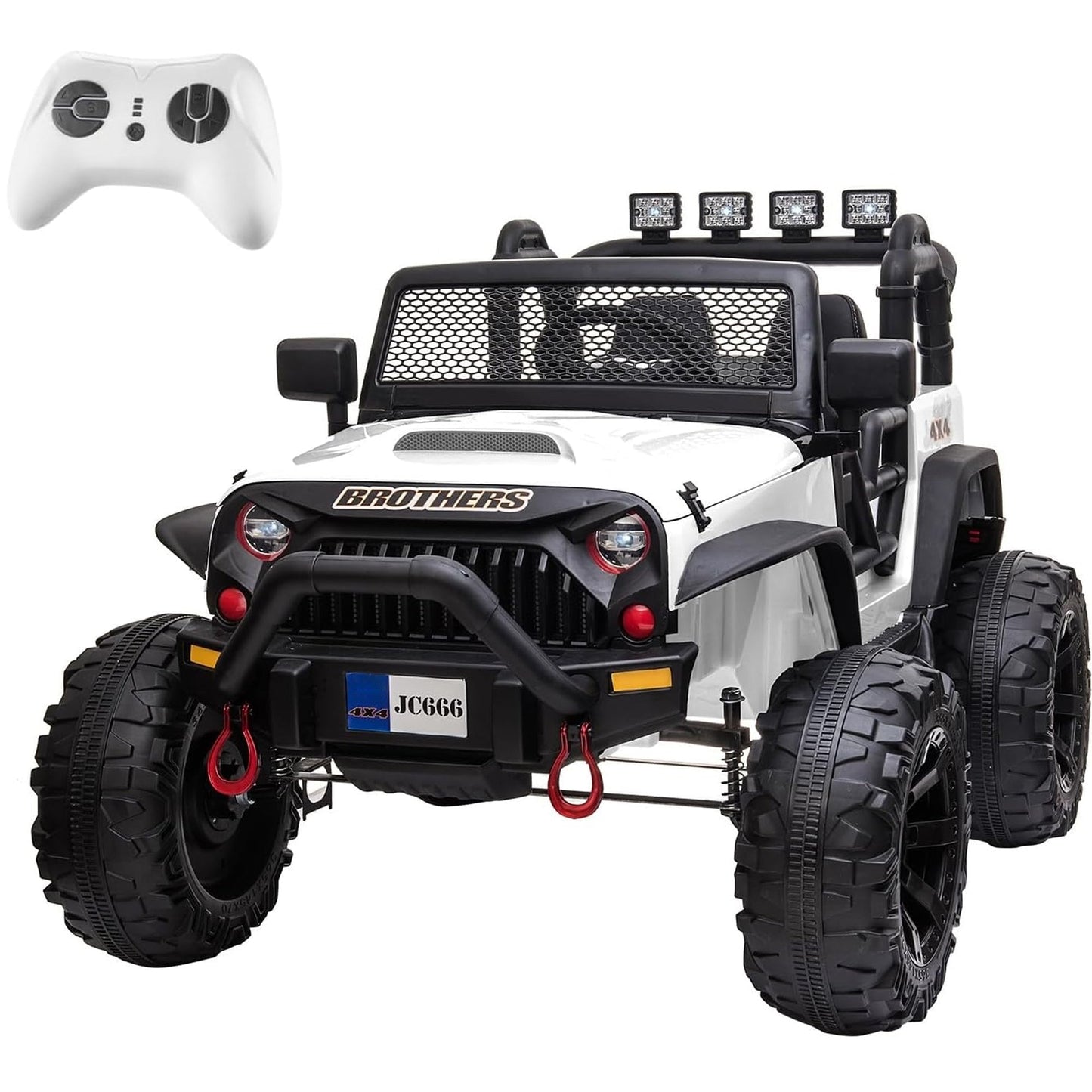 Large Wheels 2 Seater Ride On Truck