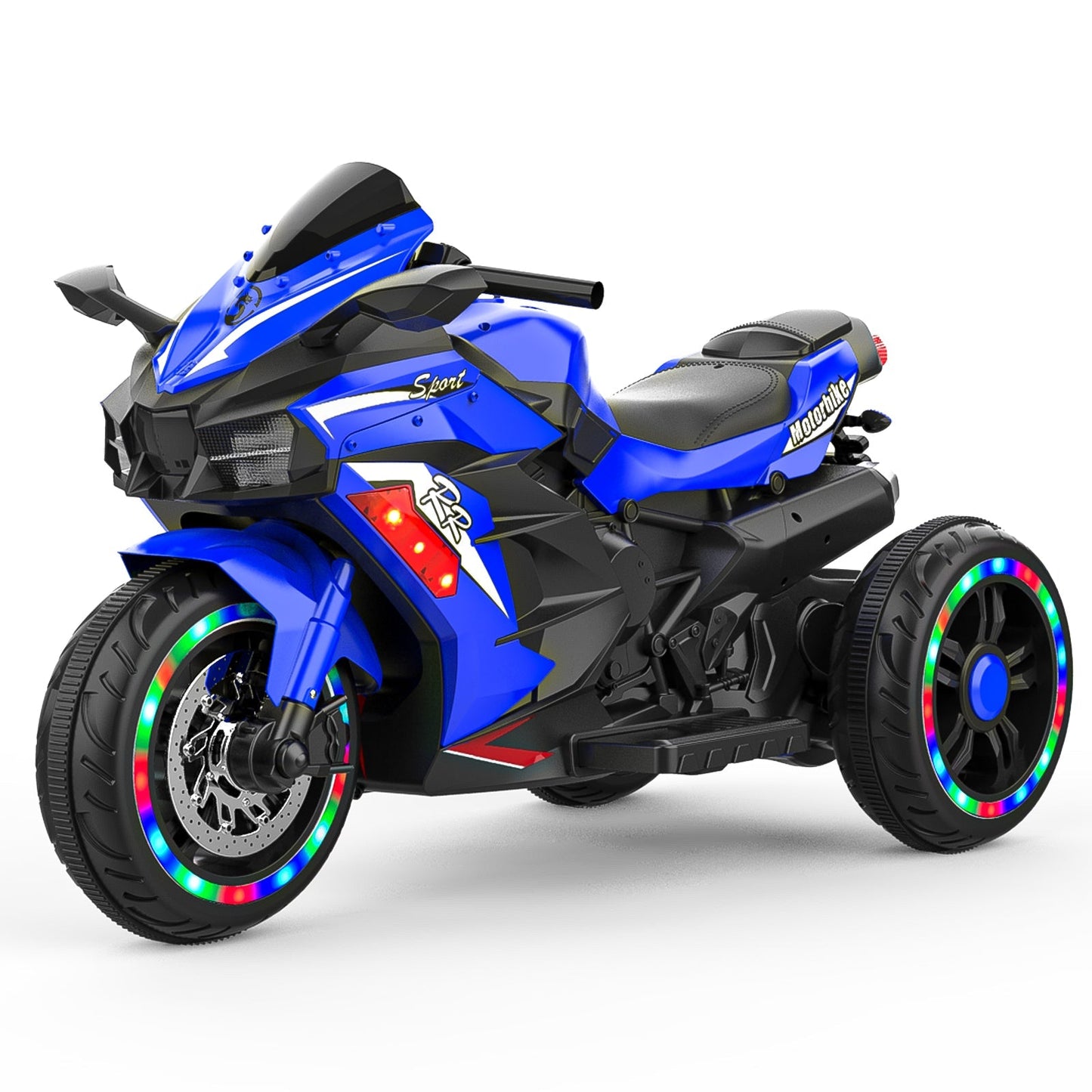 3 Wheels Motorcycle with LED Lights