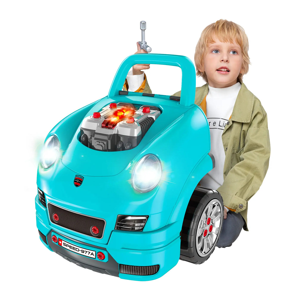Mechanic Repair Truck Set-Blue