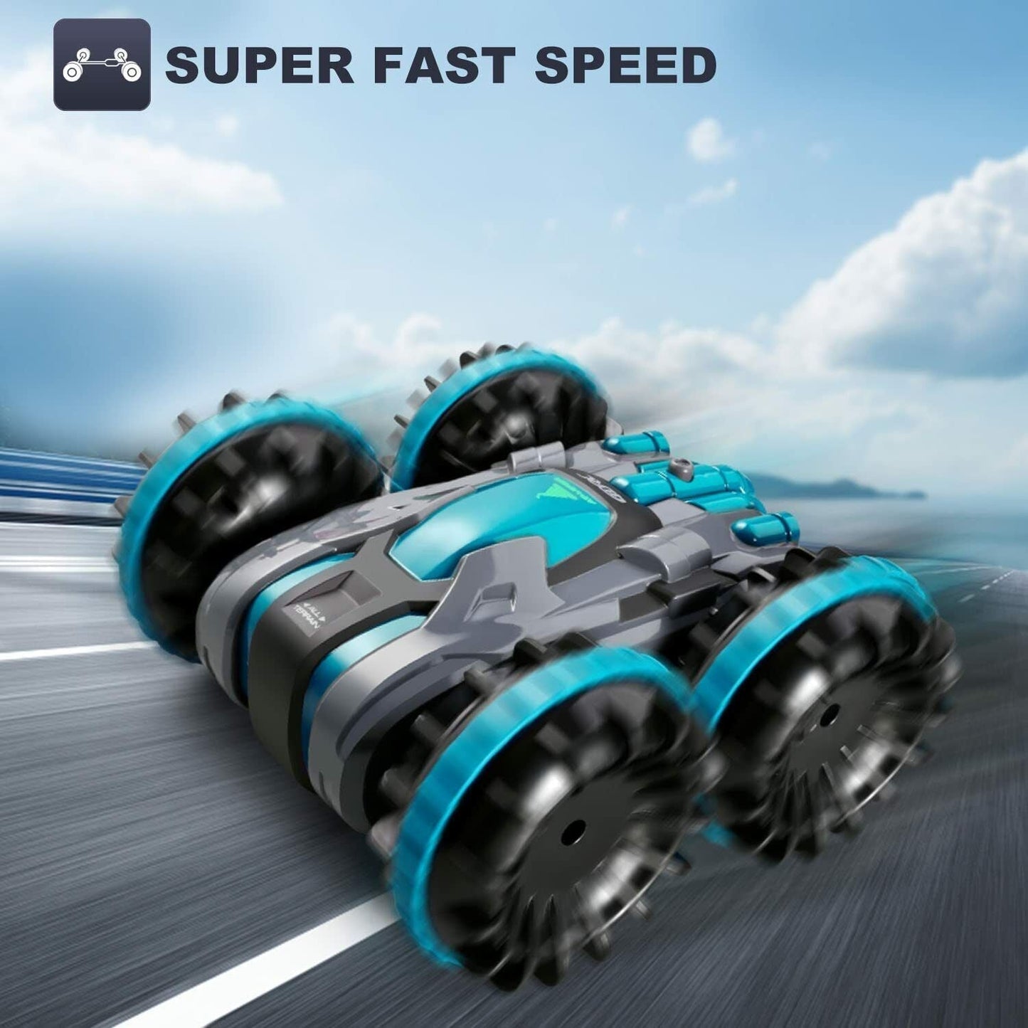 4D C9 Amphibious Car for Kids