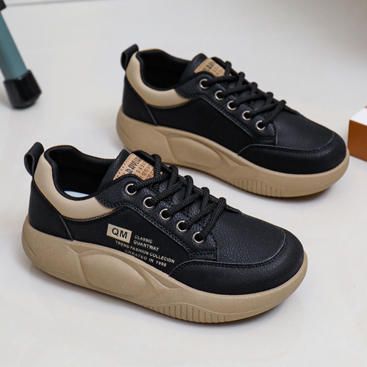 Lace Up Platform Sneakers