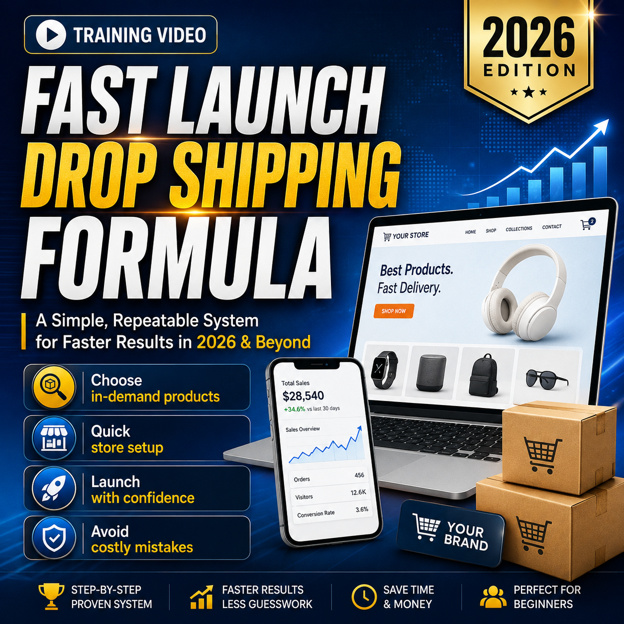 The Fast Launch Drop Shipping Formula