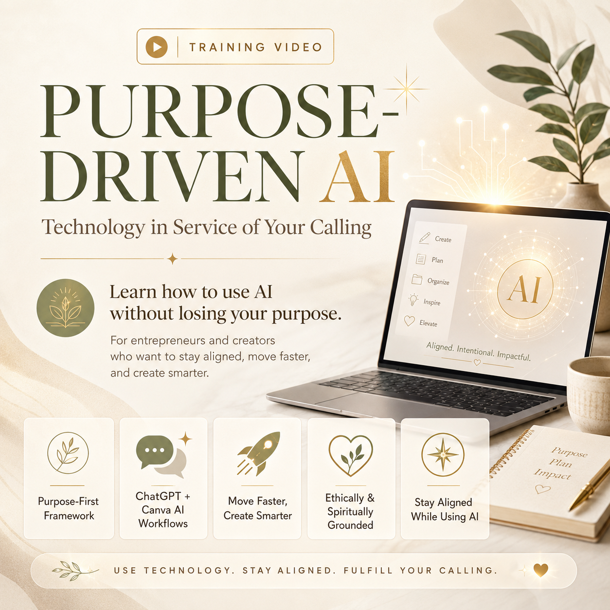 Purpose-Driven AI: Technology in Service of Your Calling