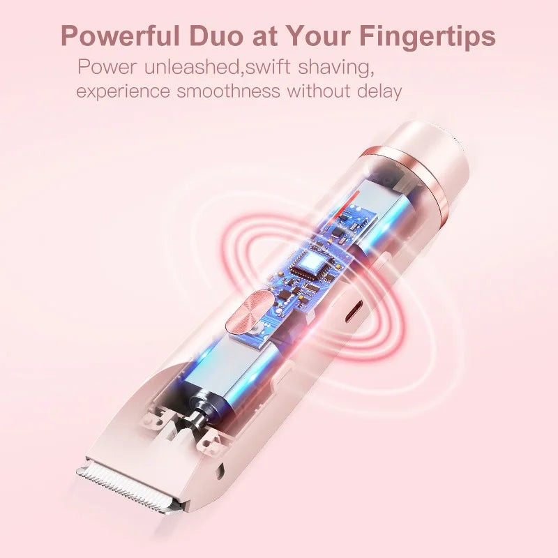Double Head Electric Bikini Trimer
