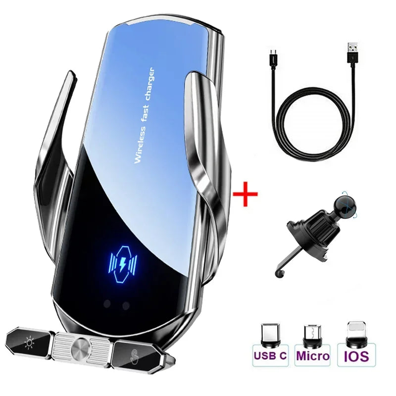 Wireless car vent Charger Stand