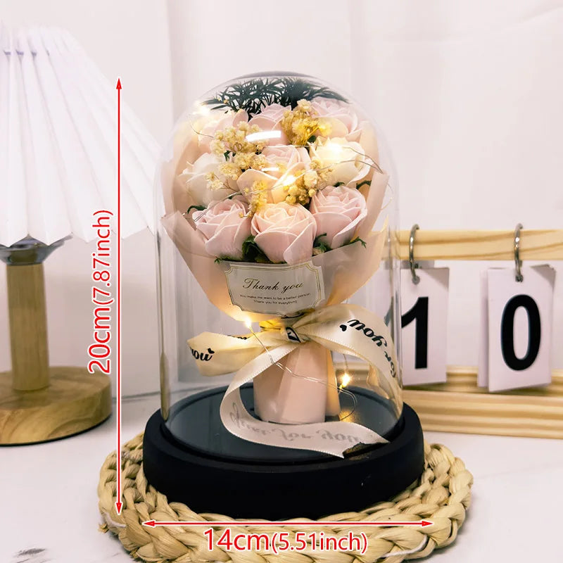 Eternal LED Light Acrylic Flower