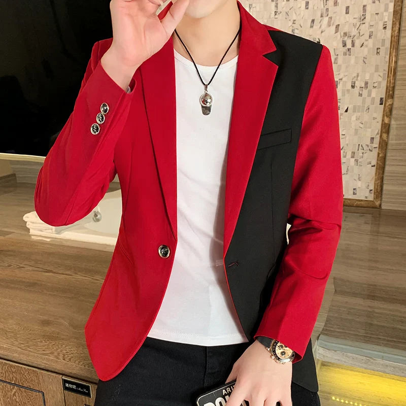 Men's Blazer Suit Jacket