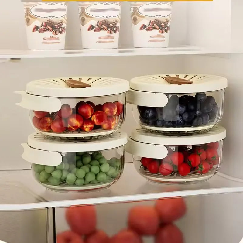 Vegetable Fruit Cleaning And Drainage Basket