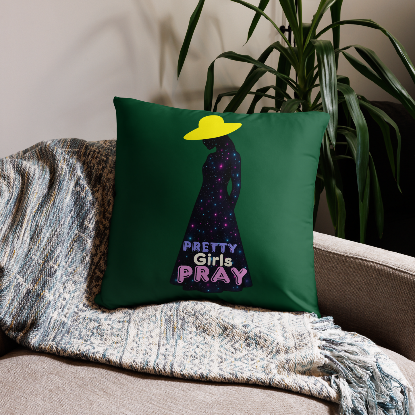 Pretty Girls Prayer Pillow
