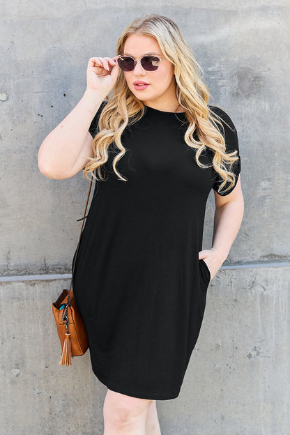 Full size Dress with Pockets - MONLANE