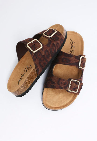 Gloriosa The Double Strap Slide Sandals