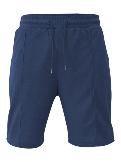 Men's Quarter Zip Short Sleeve Top and Shorts Set
