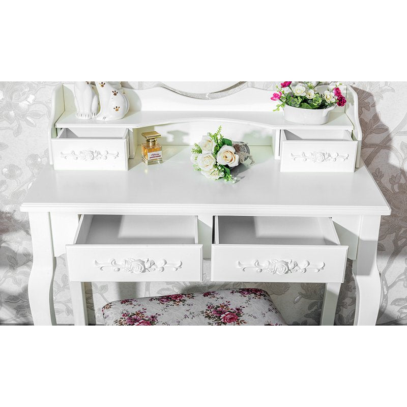 Concise 4-Drawer Rotation Dresser