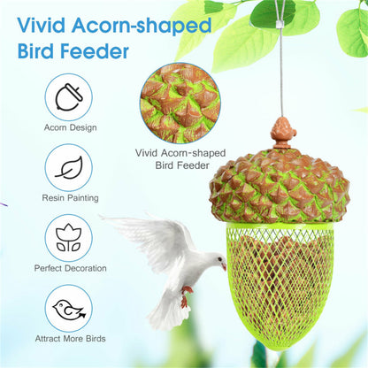 Bird Feeder Outdoor Hanging Food Dispenser - MONLANE