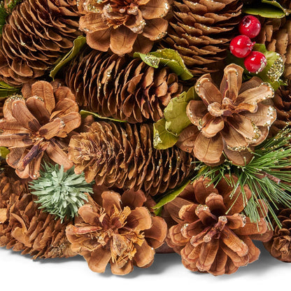 Pine cone table top tree