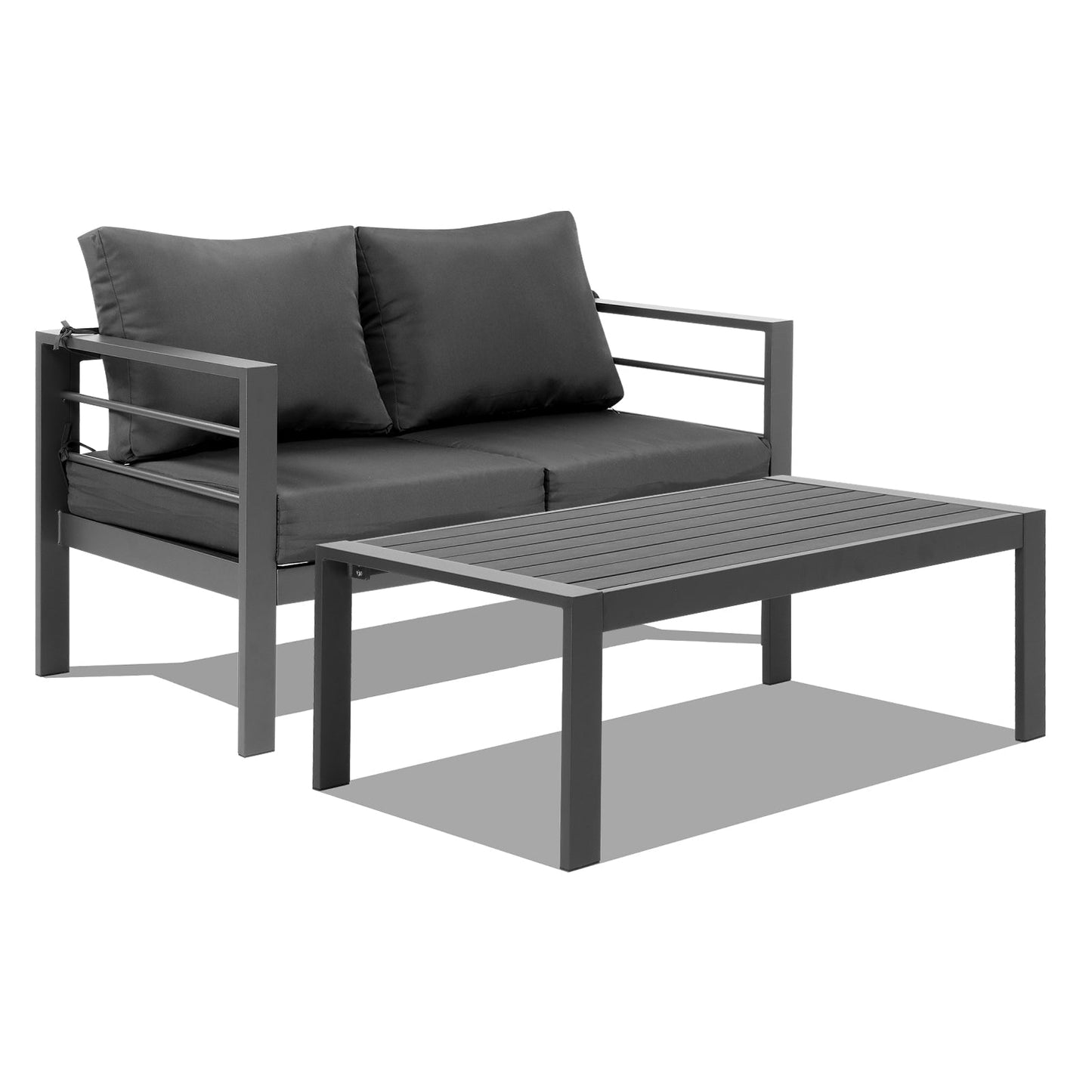 Love seat sofa and Coffee table