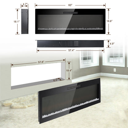 Electric Wall Mounted Fireplace