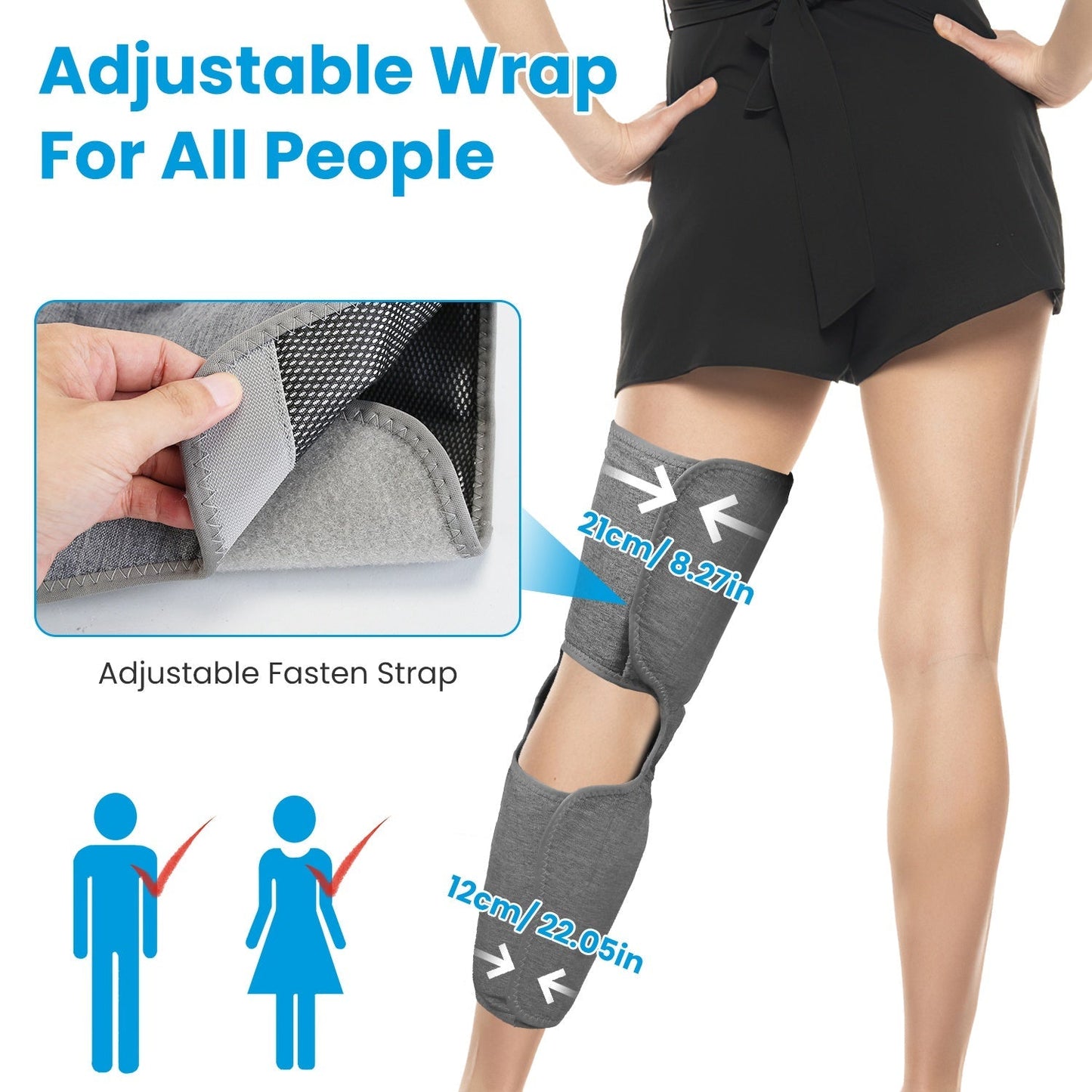 Cordless Air Compression Leg Massager - MONLANE