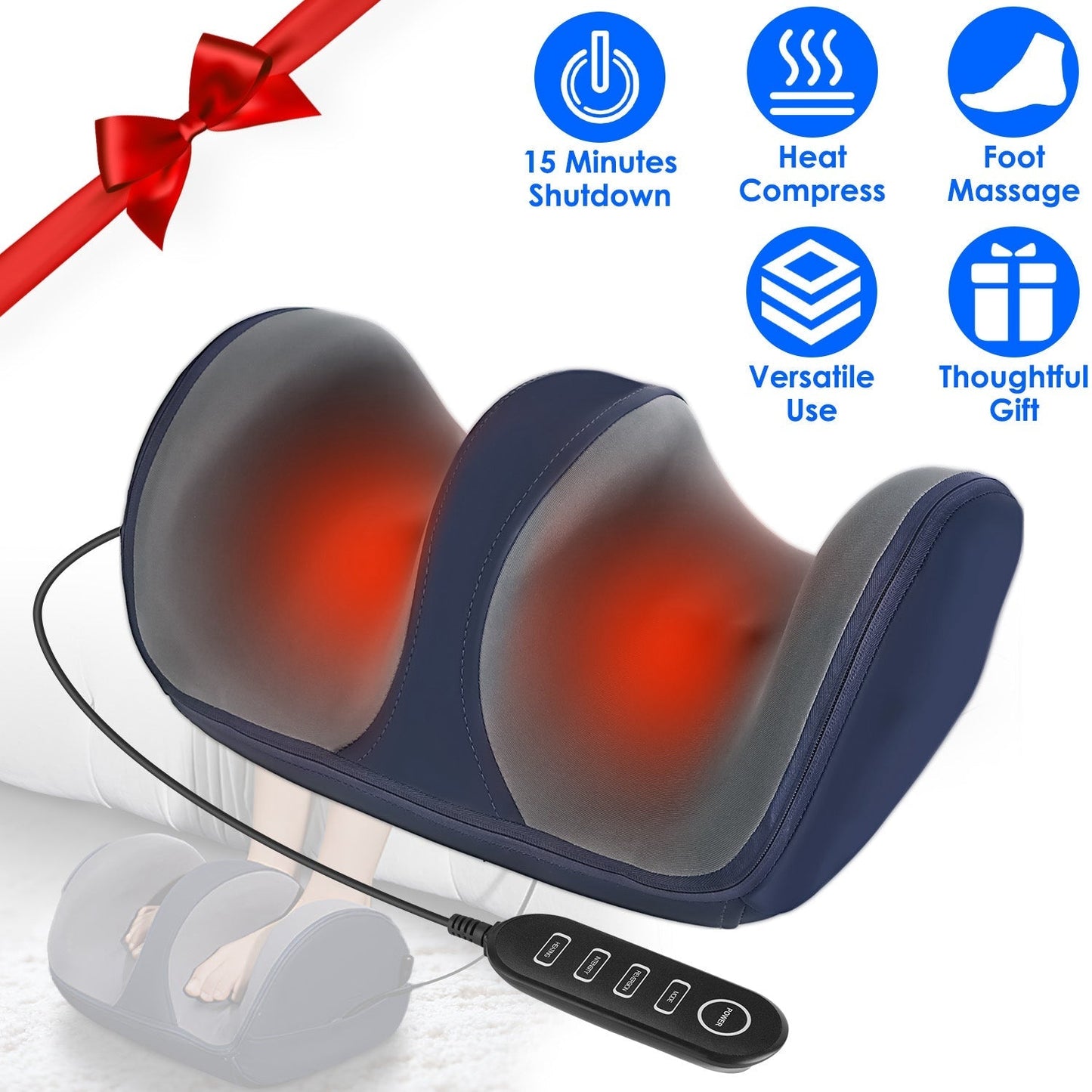 Foot Massager with Heat - MONLANE