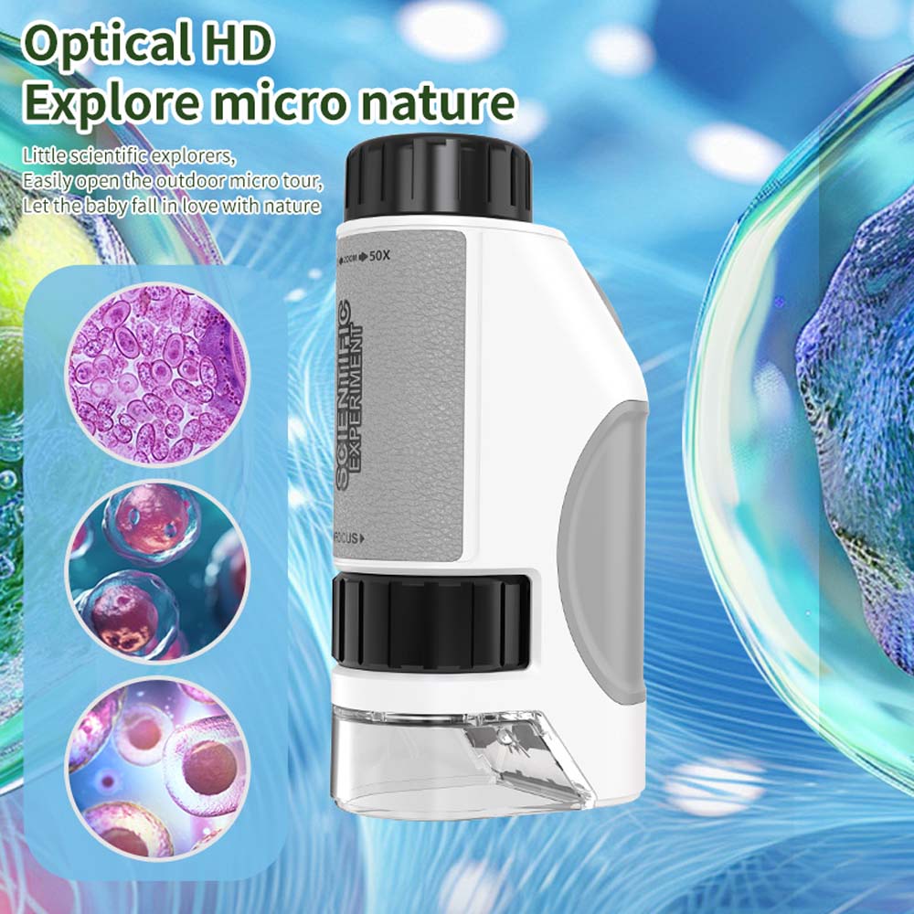 Kids Mini 50X-300X Microscope