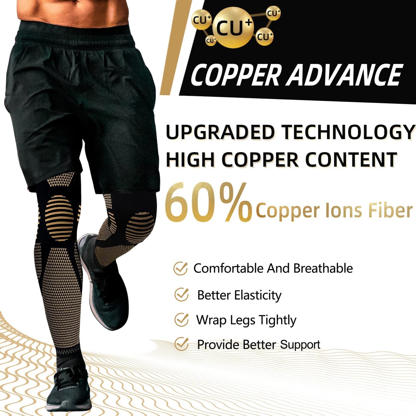Full Leg Compression Sleeve
