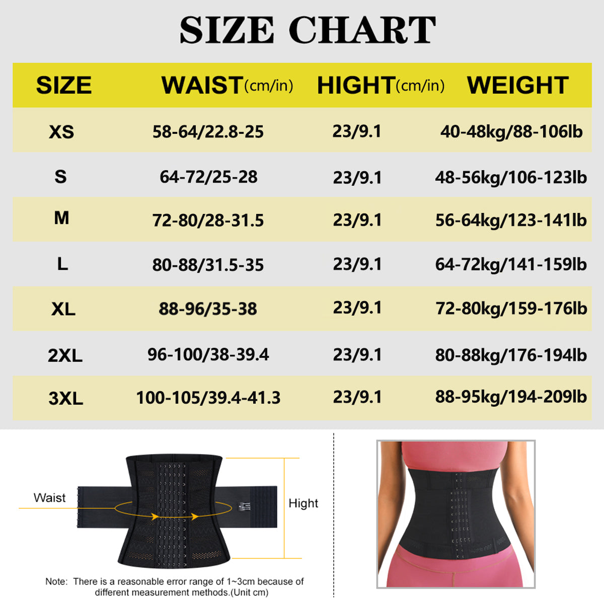 Tummy Control Sport Workout Body Shaper