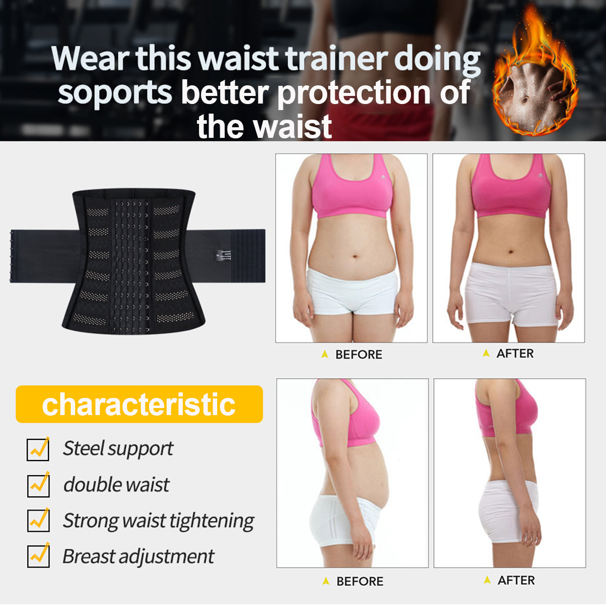 Waist Trainer Corset for Women