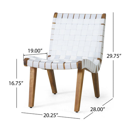 Outdoor Acacia Rope Weave 3 Piece Set