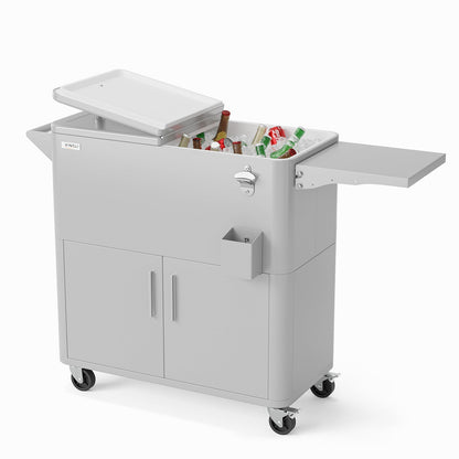 80QT COOLER CART