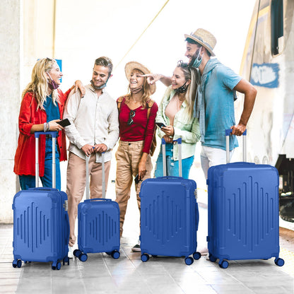 4pcs Premium ABS Luggage Set