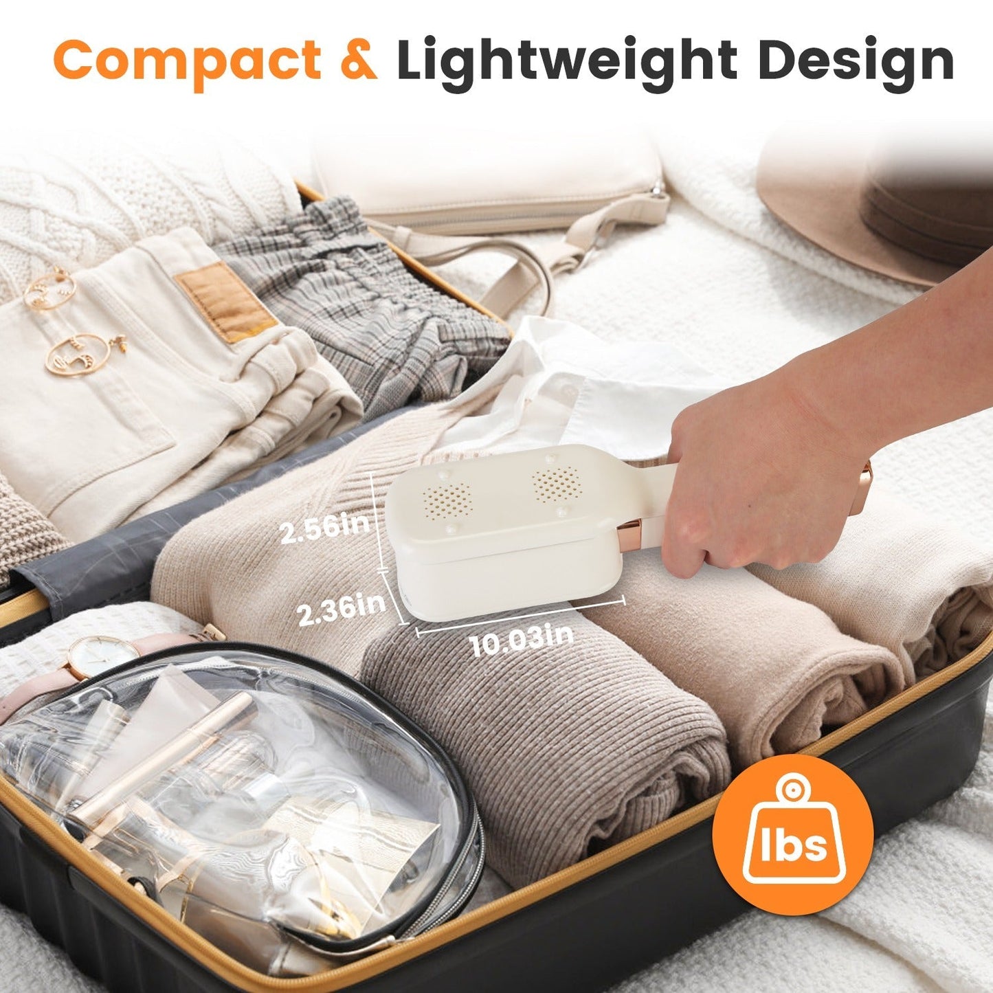 3 in 1 Travel Steamer for Clothes