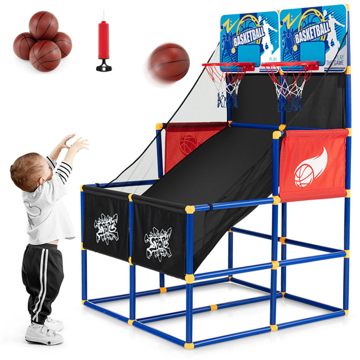 Dual Shot Kids Basketball Arcade Game