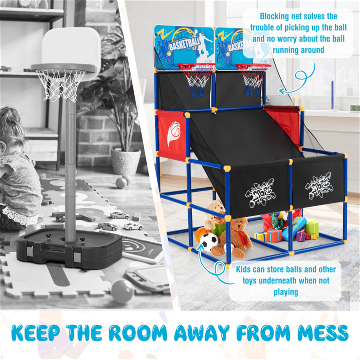 Dual Shot Kids Basketball Arcade Game