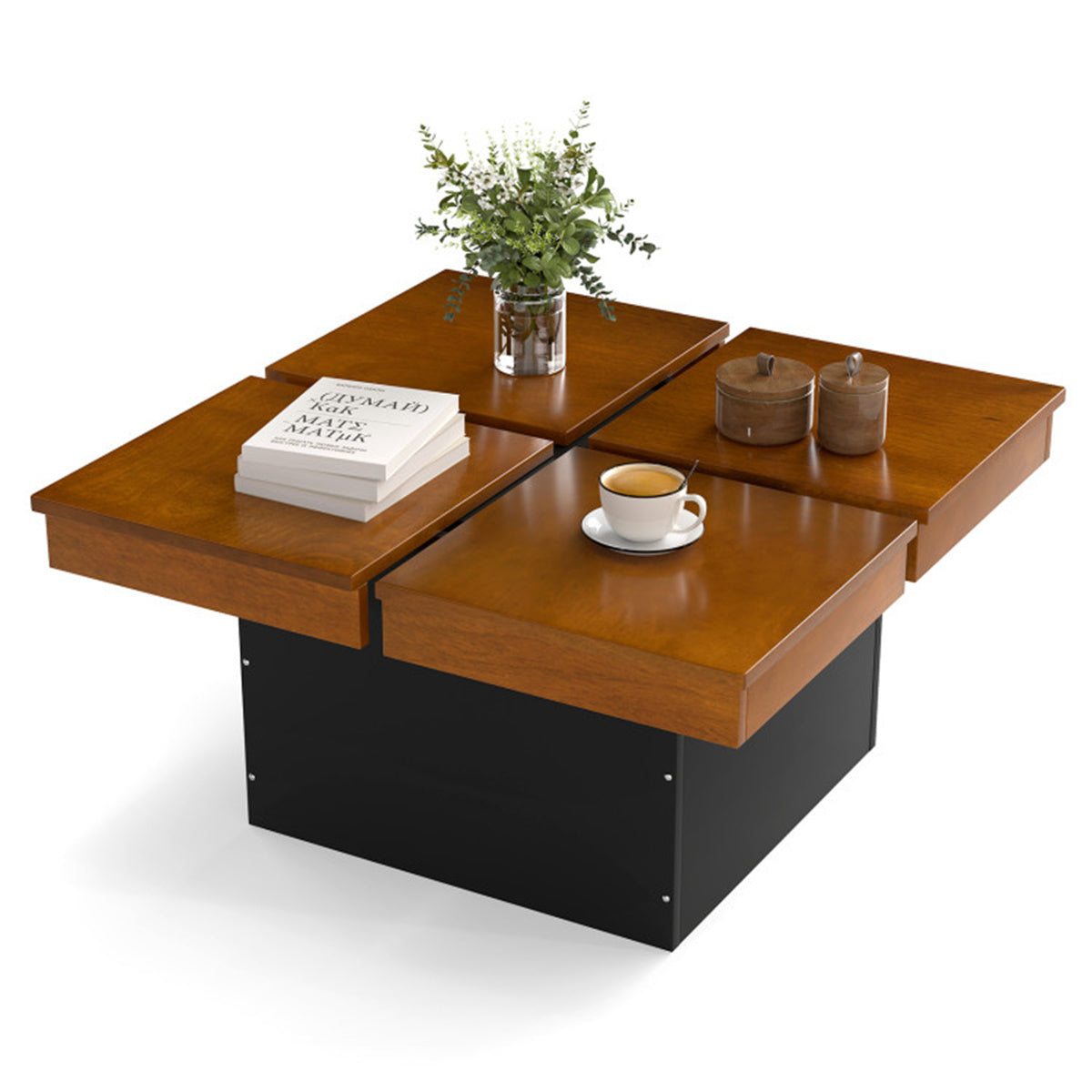 Modern Square Floating Coffee Table 