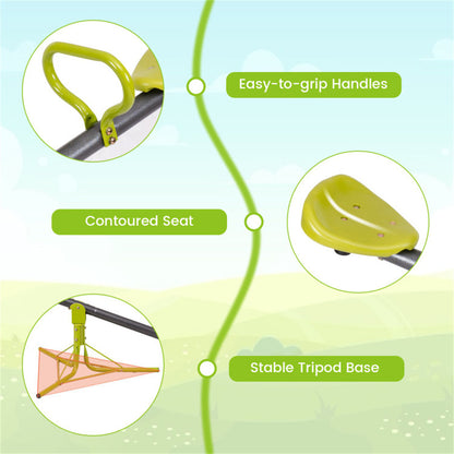 Kids Rotating Seesaw 70.9"x26.4"x27.6"