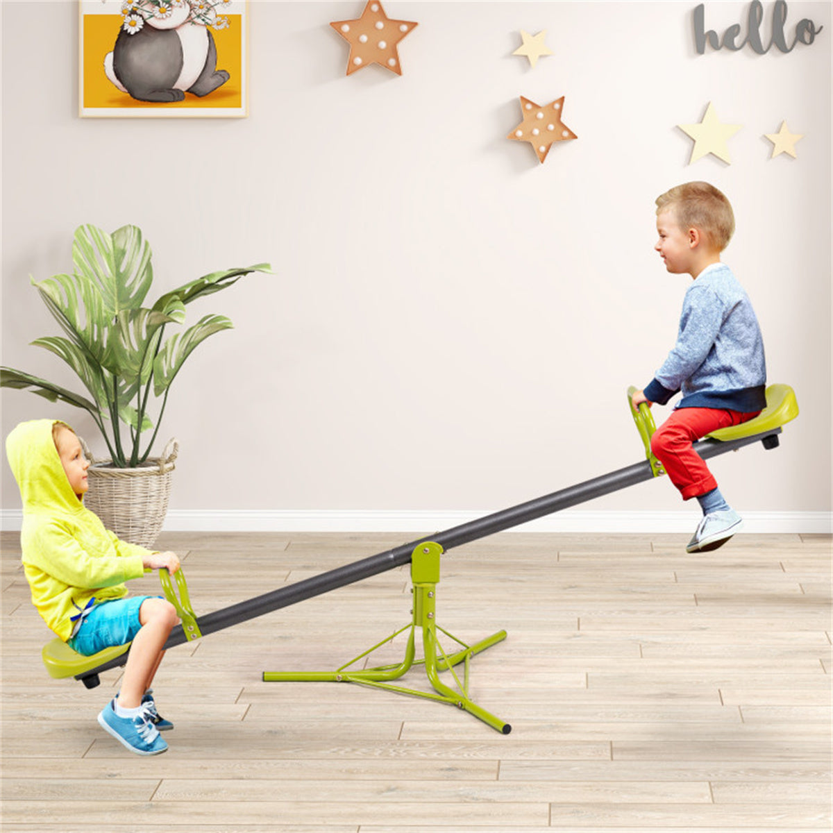 Kids Rotating Seesaw 70.9"x26.4"x27.6"