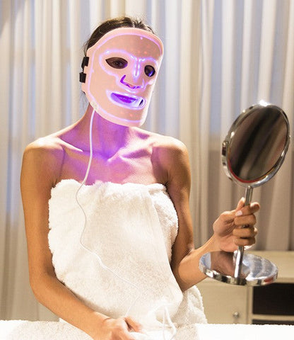 Aura Mask: Banish Breakouts & Scars with LED Light Therapy