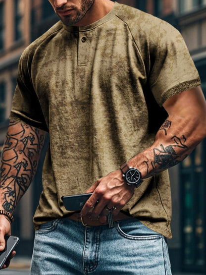 Men's Full Size Short Sleeve T-Shirt