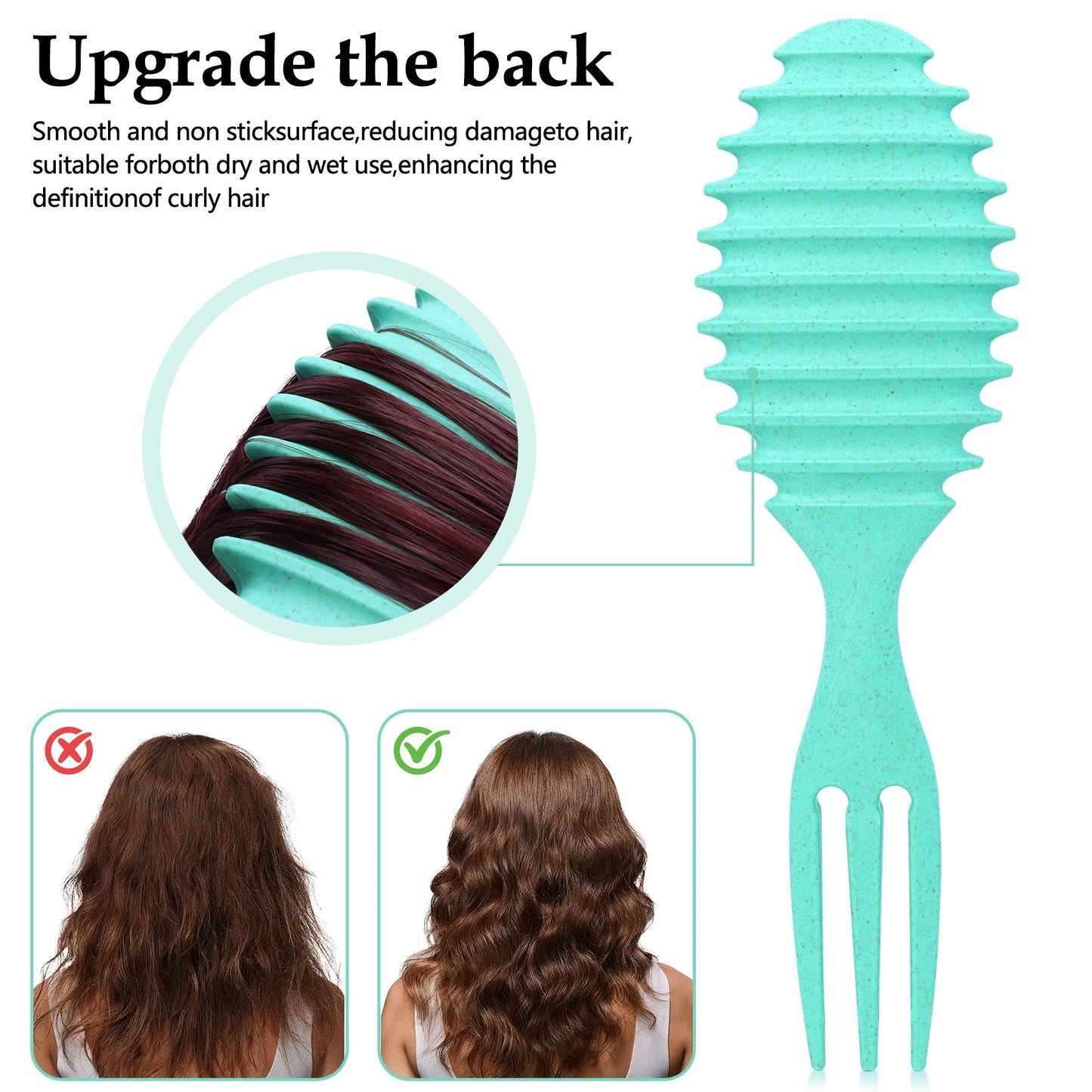 Curl Defining Hair Brush- Blue