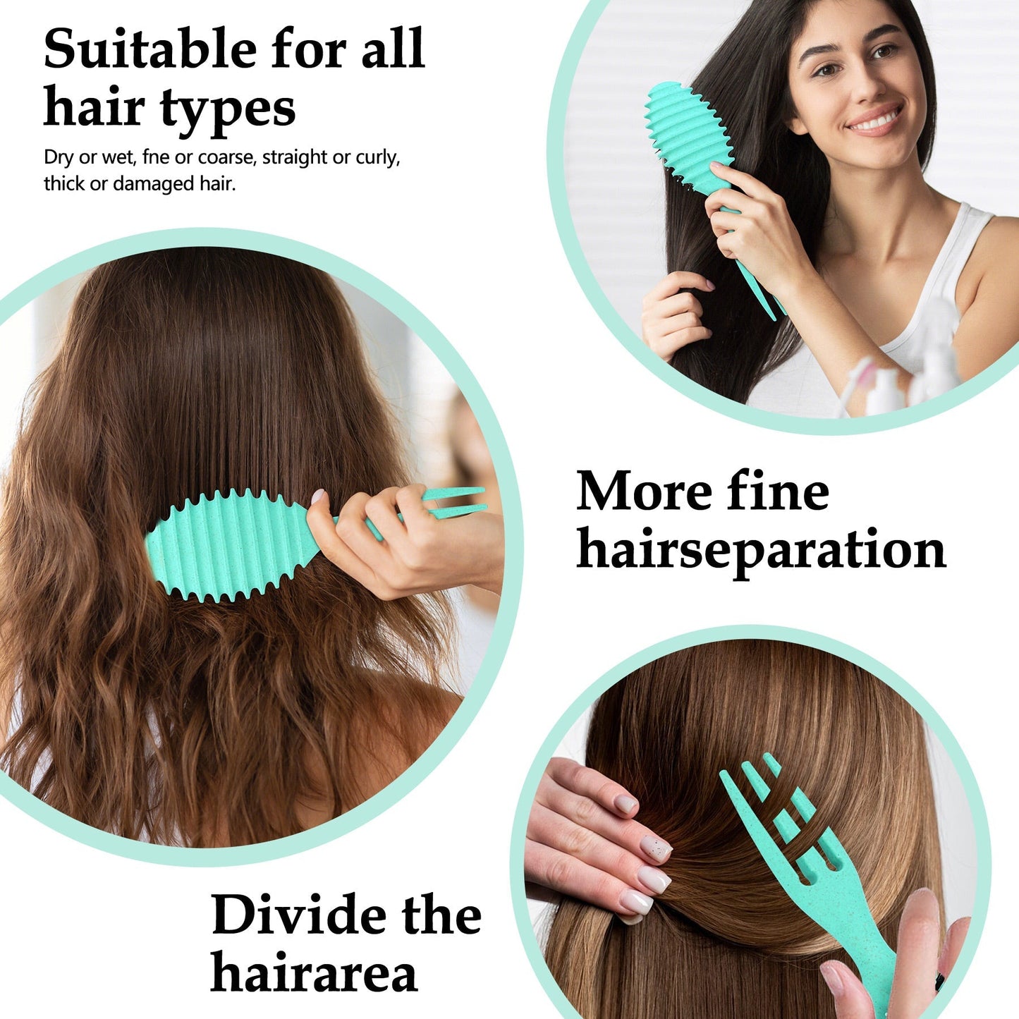 Curl Defining Hair Brush- Blue