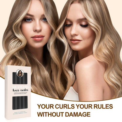 Overnight Heatless Hair Curler-Black