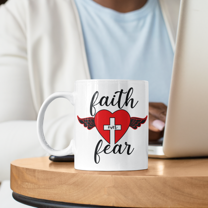 Faith over Fear Mug - MONLANE