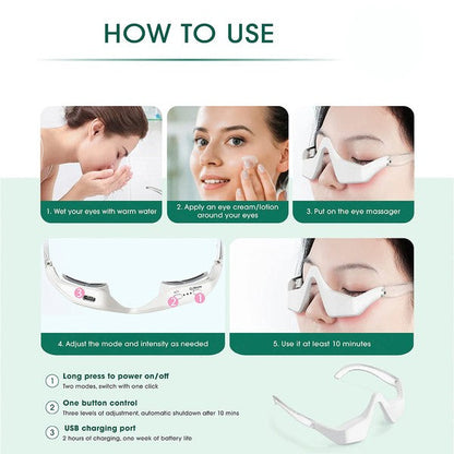 Under-Eye Red Light Therapy Skin Rejuvenation 