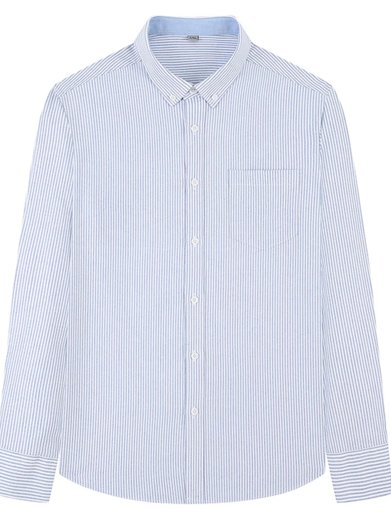 Men's Full Size Button Up Long Sleeve Shirt