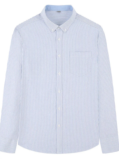 Men's Full Size Button Up Long Sleeve Shirt