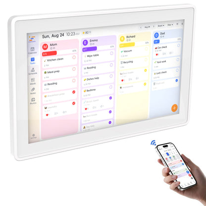 Digital Calendar Digital Wall Planner & Chore Chart