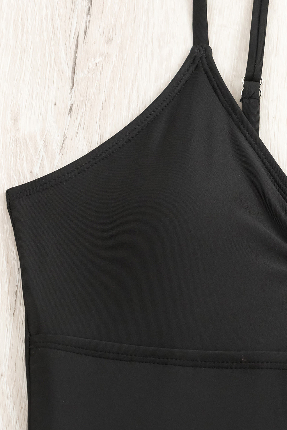 Spaghetti Strap One-Piece Swimwear
