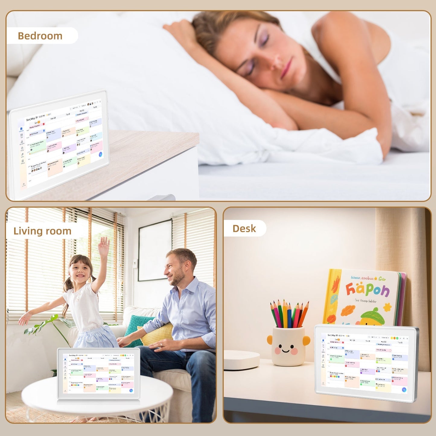 Digital Calendar Digital Wall Planner & Chore Chart