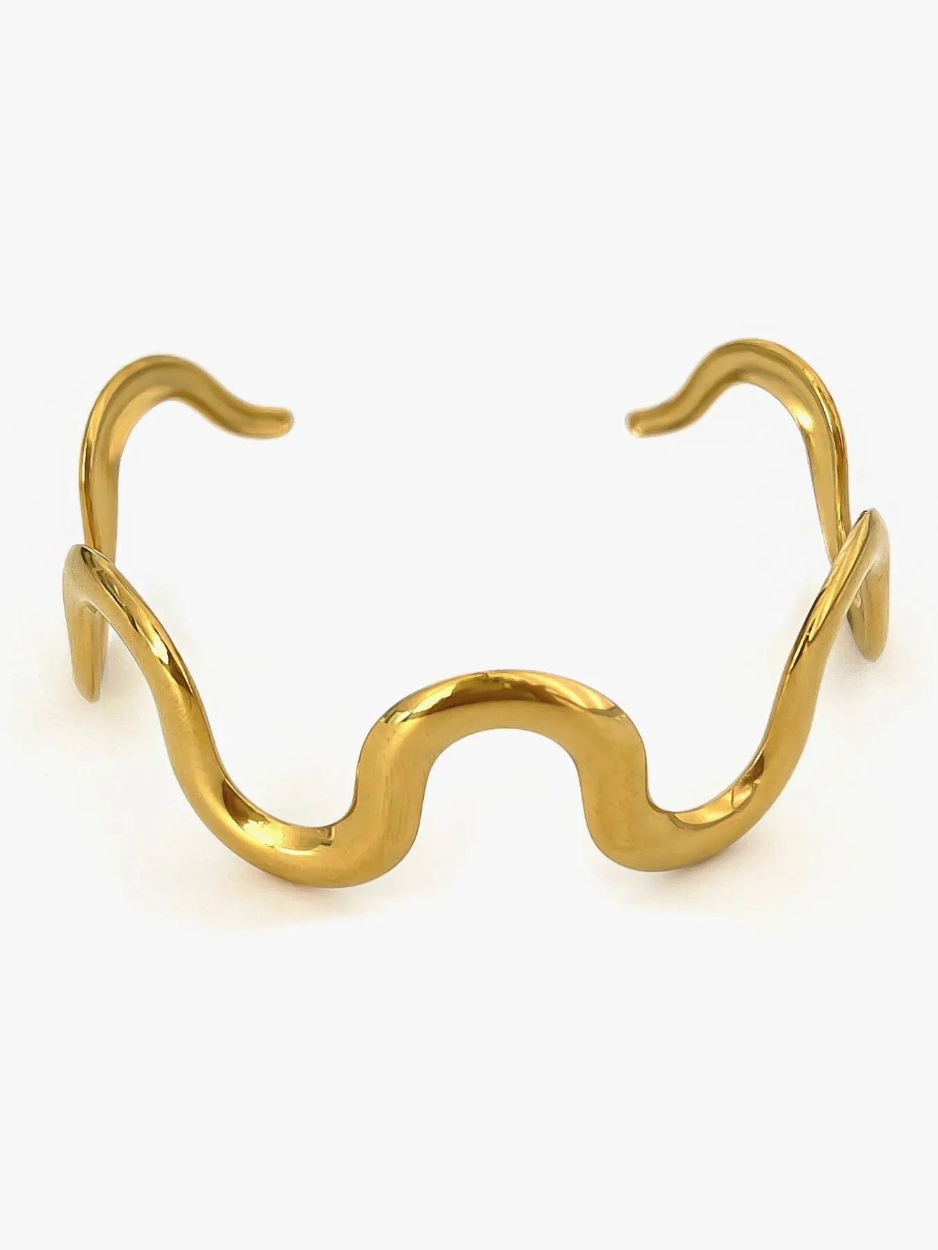 Wave Snake Design Bracelet Set