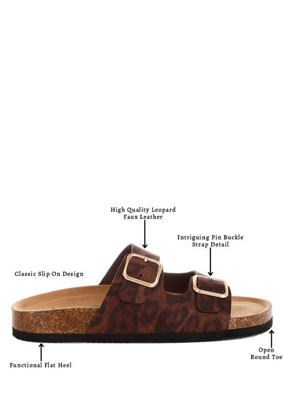 Gloriosa The Double Strap Slide Sandals